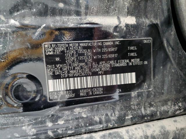 Photo 14 from auction – 2023 TOYOTA RAV4 LE with VIN 2T3F1RFV6PC367779