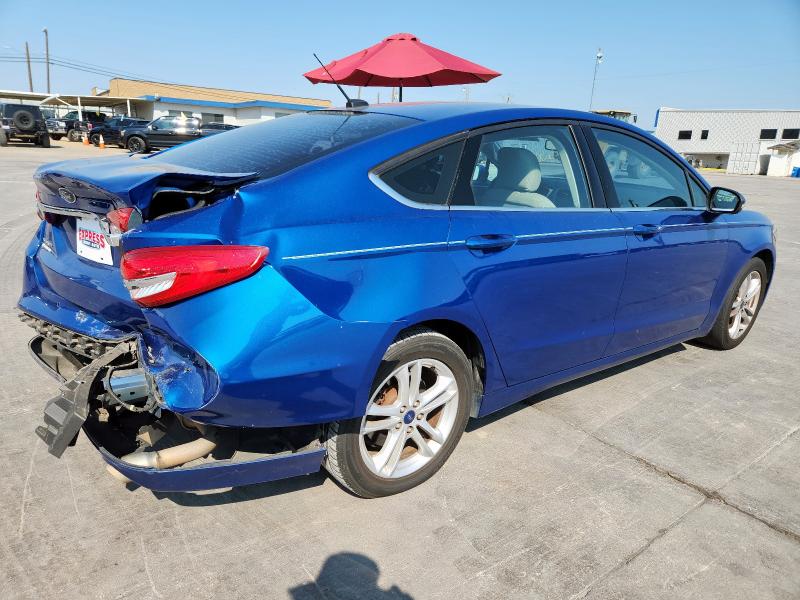 Photo 3 from auction – 2018 FORD FUSION SE with VIN 3FA6P0HDXJR197960