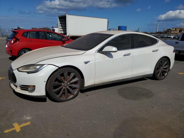 TESLA MODEL S 2015 with VIN 5YJSA1E14FF111934 - Photo from auction