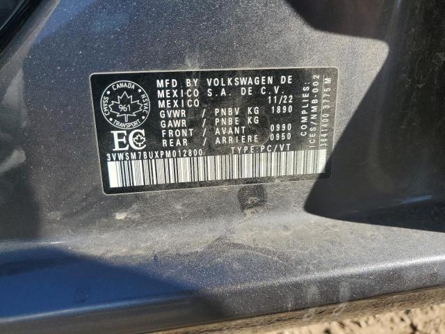 Photo 14 from auction – 2023 VOLKSWAGEN JETTA COMF with VIN 3VWSM7BUXPM012800