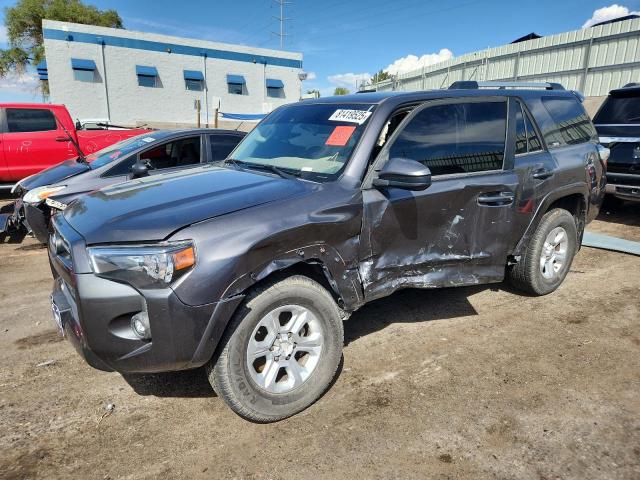 TOYOTA 4RUNNER SR 2021 with VIN JTEEU5JR0M5243655 - Photo from auction