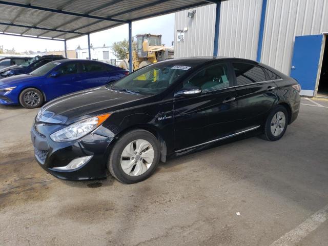 HYUNDAI SONATA HYB 2013 with VIN KMHEC4A44DA051163 - Photo from auction