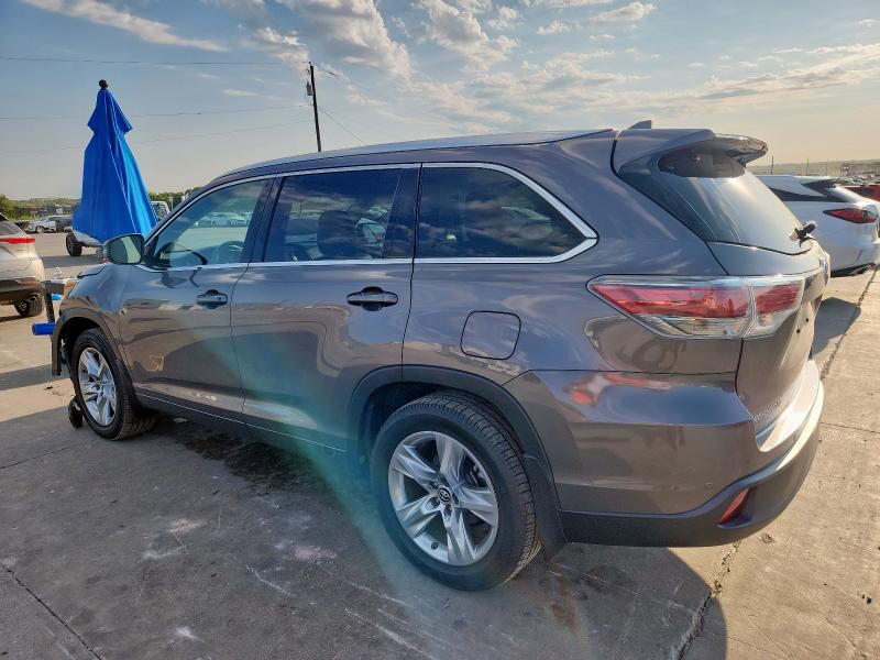 Photo 2 from auction – 2016 TOYOTA HIGHLANDER with VIN 5TDYKRFH9GS156379