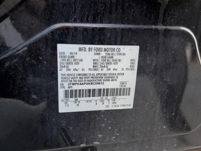 Photo 14 from auction – 2019 FORD EDGE ST with VIN 2FMPK4APXKBC69812