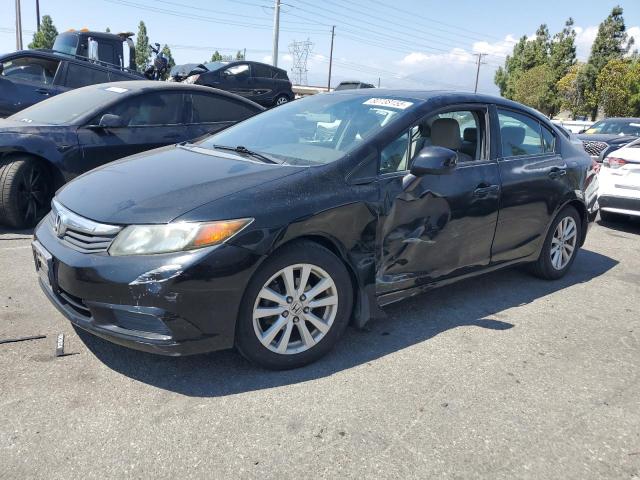 HONDA CIVIC EXL 2012 with VIN 2HGFB2F97CH518078 - Photo from auction