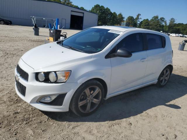 CHEVROLET SONIC RS 2013 with VIN 1G1JH6SB5D4166861 - Photo from auction