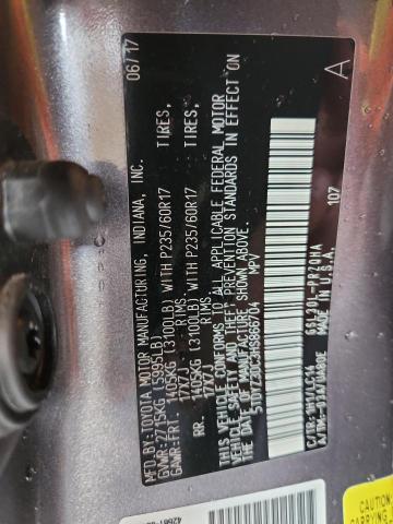 Photo 14 from auction – 2017 TOYOTA SIENNA XLE with VIN 5TDYZ3DC3HS866704