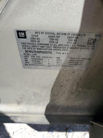 Photo 14 from auction – 2015 GMC TERRAIN SLT with VIN 2GKFLTE38F6280793