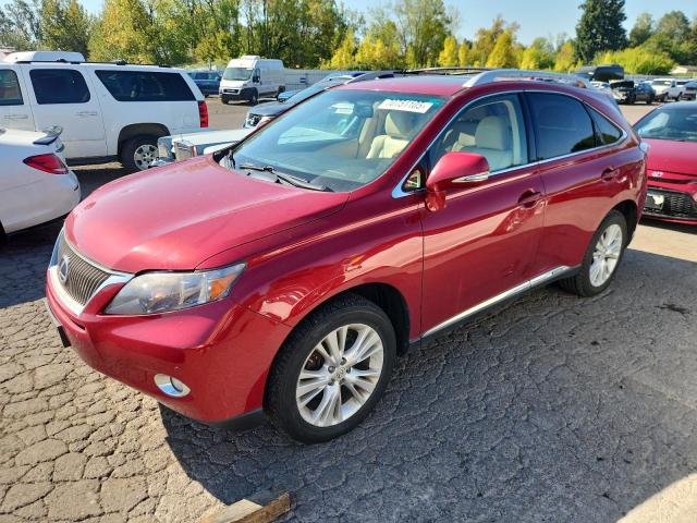 LEXUS RX 450H 2011 with VIN JTJBC1BA8B2418497 - Photo from auction