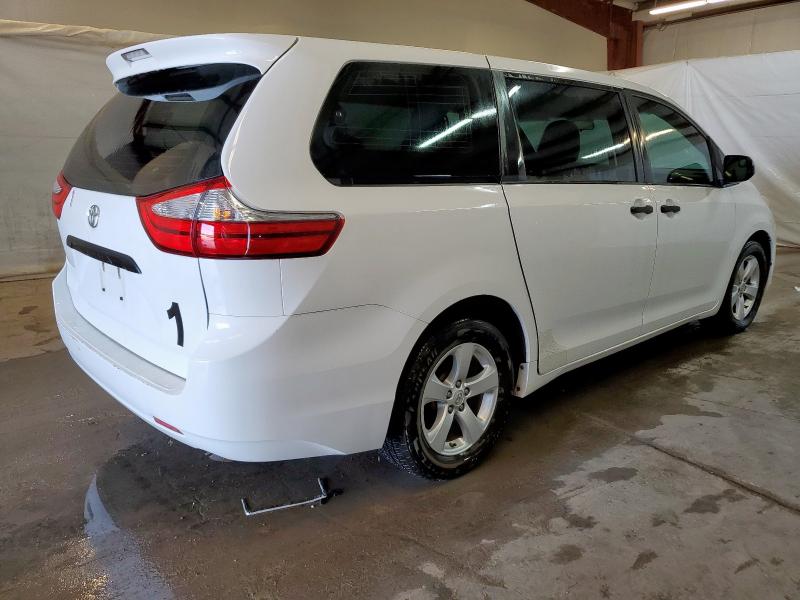 Фото 3 с аукциона – 2017 TOYOTA SIENNA с VIN 5TDZZ3DC0HS815696