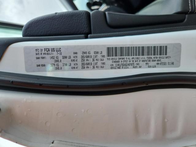Photo 14 from auction – 2016 JEEP GRAND CHER with VIN 1C4RJFBGXGC497875