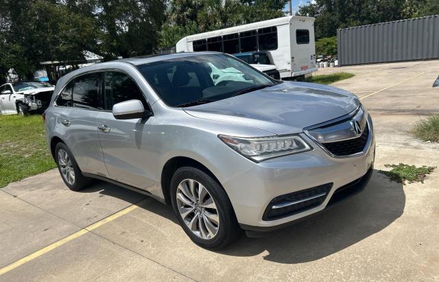 ACURA MDX TECHNO 2014 with VIN 5FRYD4H46EB030407 - Photo from auction