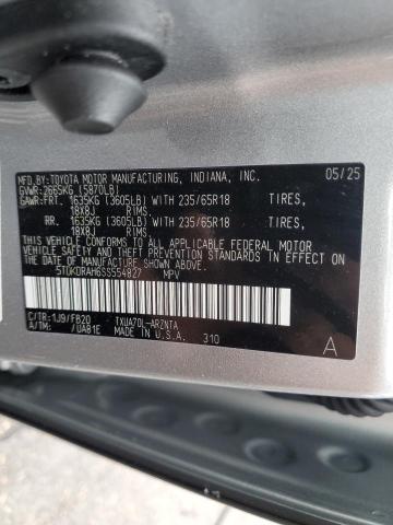 Photo 14 from auction – 2025 TOYOTA HIGHLANDER with VIN 5TDKDRAH6SS554827