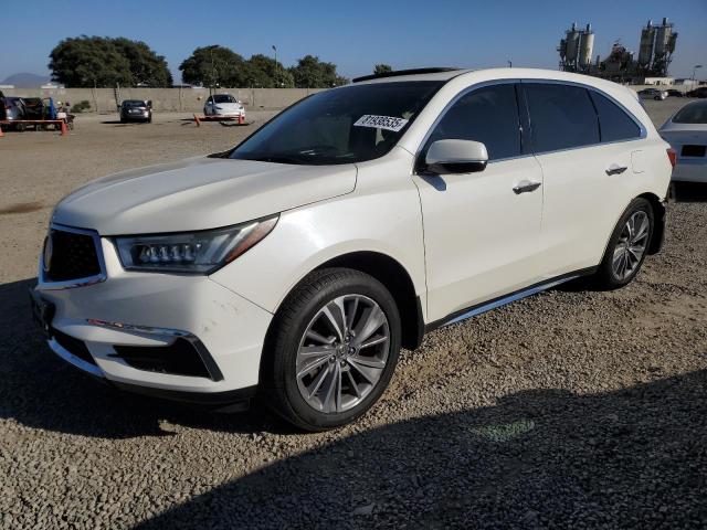 ACURA MDX TECHNO 2017 with VIN 5FRYD3H52HB014180 - Photo from auction