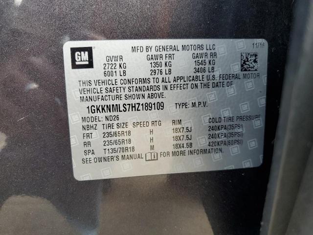 Zdjęcie 14 z aukcji – 2017 GMC ACADIA z VIN 1GKKNMLS7HZ189109