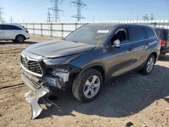 TOYOTA HIGHLANDER L 2023 with VIN 5TDKDRAH6PS034165 - Photo from auction