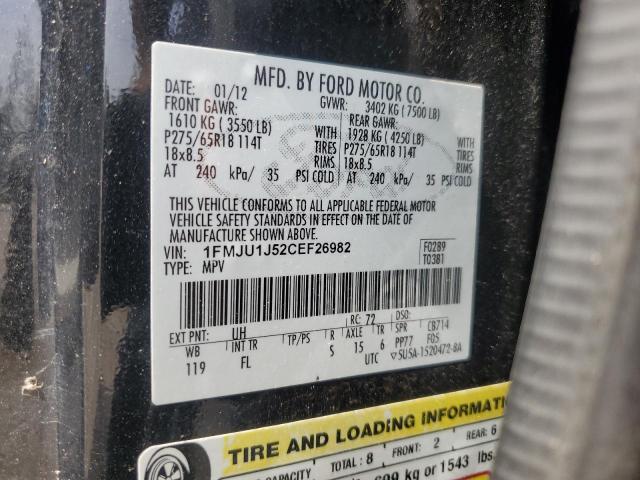Photo 14 from auction – 2012 FORD EXPEDITION with VIN 1FMJU1J52CEF26982
