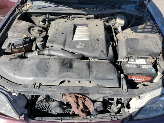 Photo 11 from auction – 1998 LEXUS LS400 with VIN JT8BH28F5W0114444
