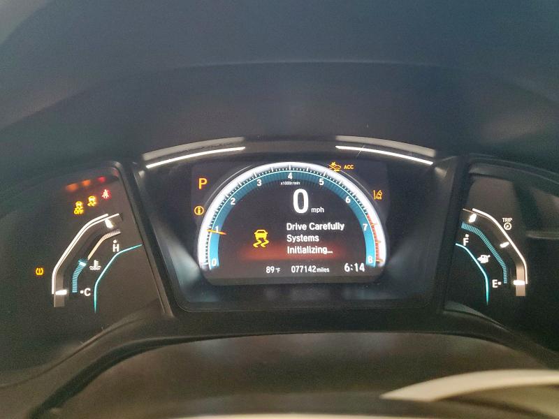 Photo 9 from auction – 2019 HONDA CIVIC LX with VIN 19XFC2F64KE040214