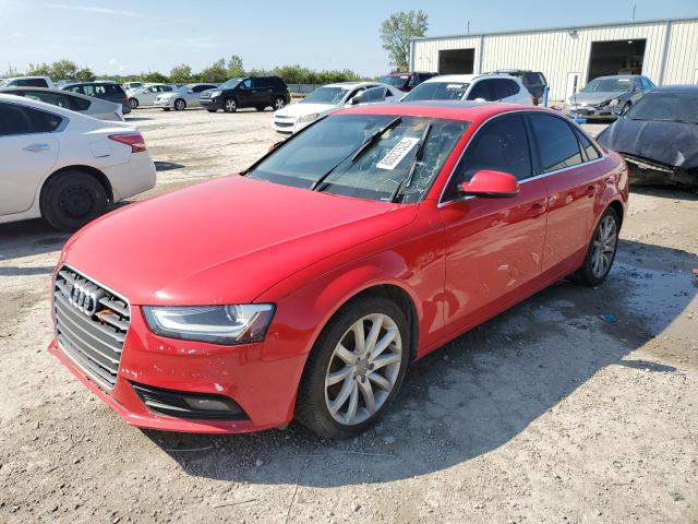 AUDI A4 PREMIUM 2013 with VIN WAUFFBFL7DN033590 - Photo from auction