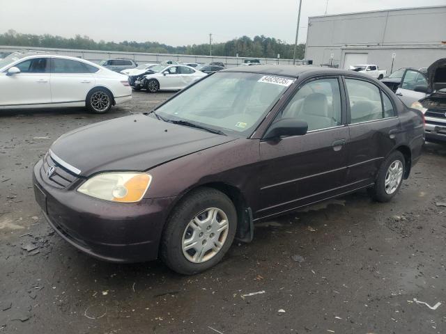 HONDA CIVIC LX 2001 with VIN 2HGES16571H535236 - Photo from auction