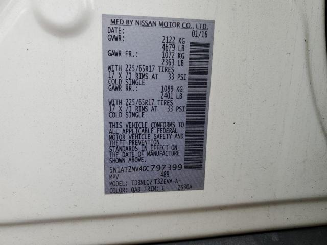 Photo 14 from auction – 2016 NISSAN ROGUE S with VIN 5N1AT2MV4GC797399