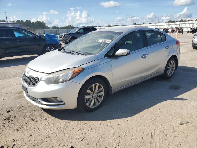 KIA FORTE EX 2014 with VIN KNAFX4A82E5050567 - Photo from auction