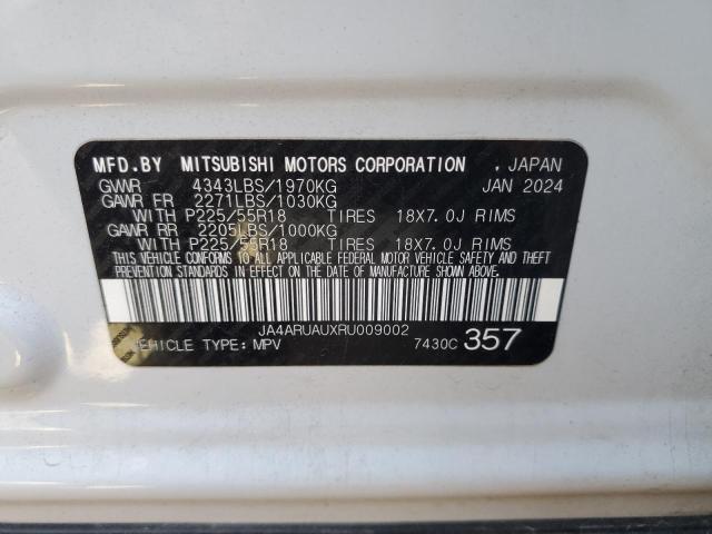 Photo 14 from auction – 2024 MITSUBISHI OUTLANDER with VIN JA4ARUAUXRU009002