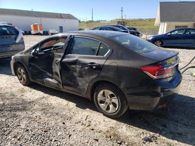 Photo 2 from auction – 2013 HONDA CIVIC LX with VIN 19XFB2F57DE031827