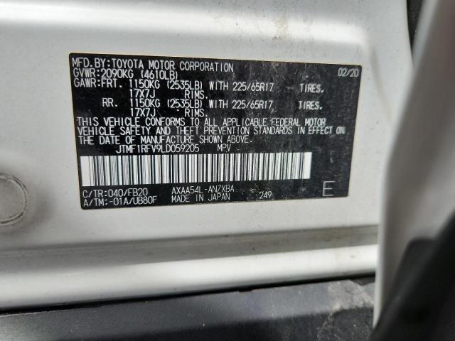 Photo 14 from auction – 2020 TOYOTA RAV4 LE with VIN JTMF1RFV9LD059205