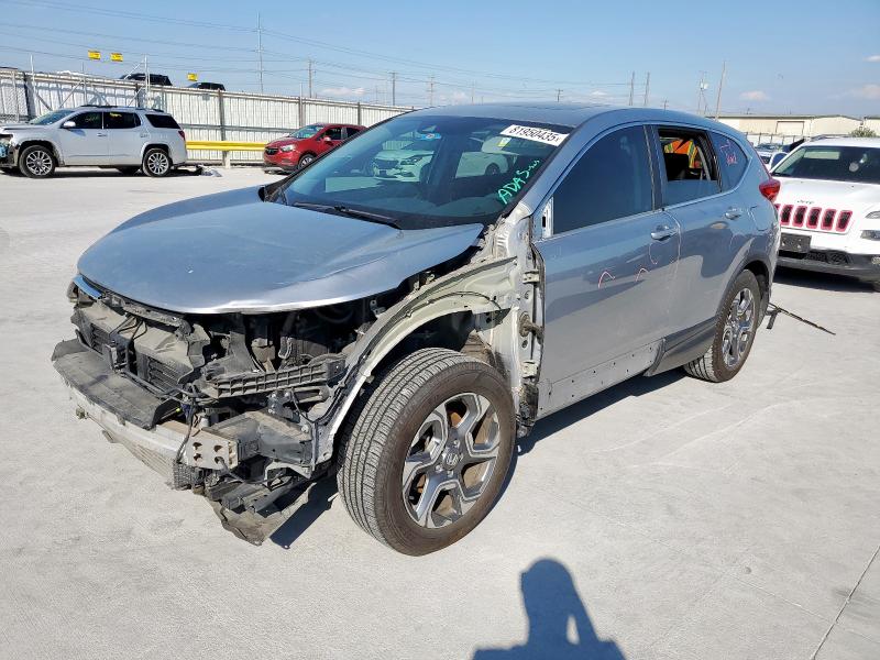 HONDA CR-V EX 2019 with VIN 5J6RW1H50KA028366 - Photo from auction