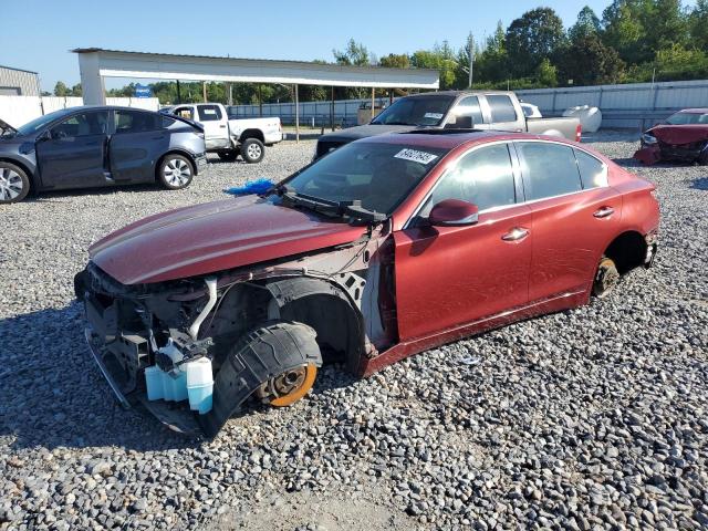 INFINITI Q50 BASE 2016 with VIN JN1CV7APXGM201249 - Photo from auction
