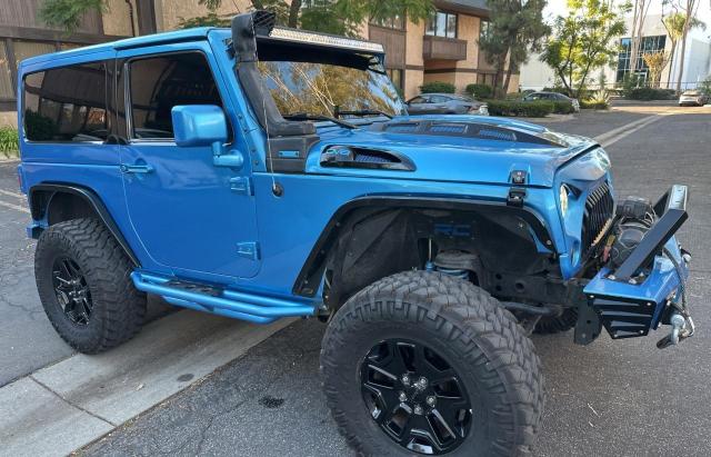 JEEP WRANGLER S 2015 with VIN 1C4AJWAG7FL732925 - Photo from auction