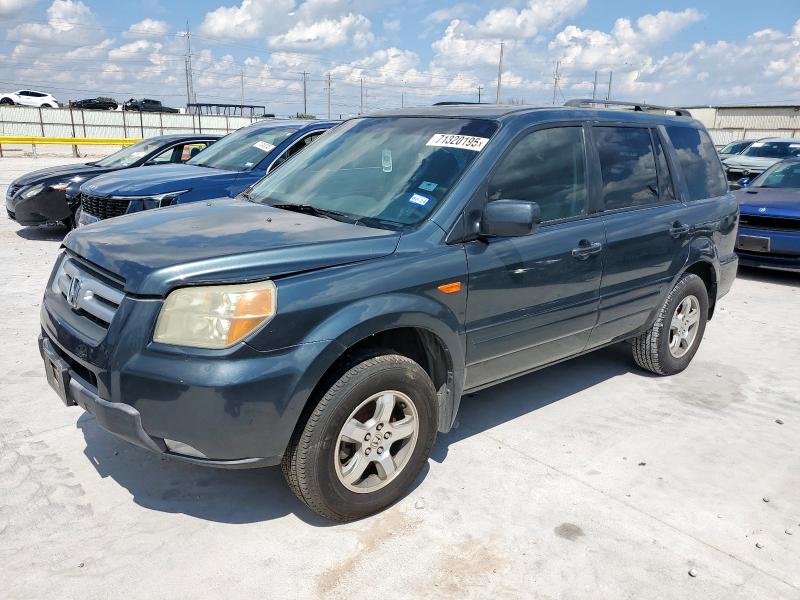 HONDA PILOT EX 2006 with VIN 5FNYF18566B006497 - Photo from auction