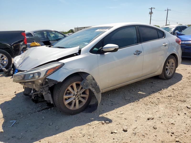 KIA FORTE LX 2017 with VIN 3KPFL4A78HE124248 - Photo from auction