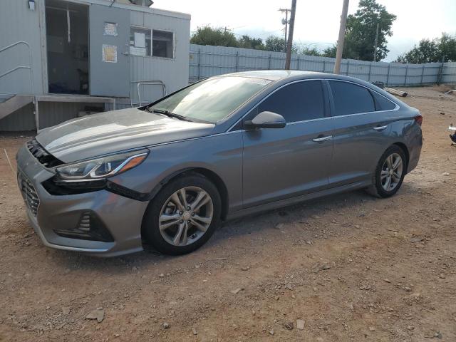 HYUNDAI SONATA 2018 with VIN 5NPE34AF1JH650421 - Photo from auction