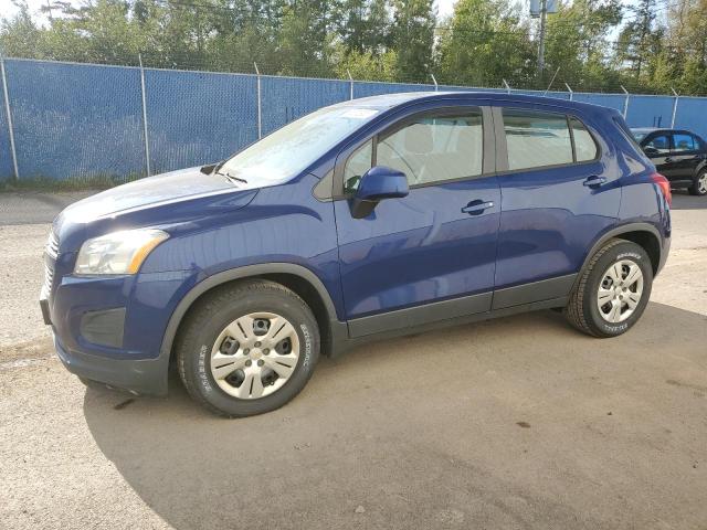 CHEVROLET TRAX LS 2015 with VIN 3GNCJKSB4FL195849 - Photo from auction