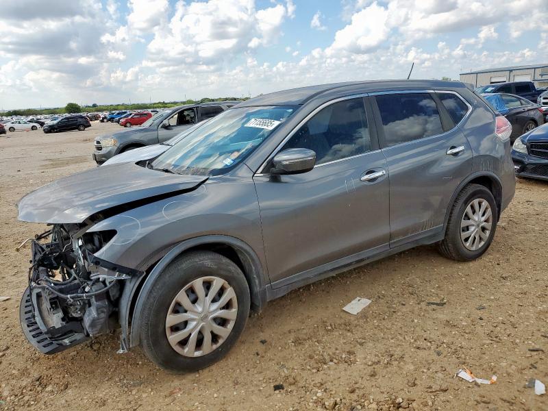 NISSAN ROGUE S 2015 with VIN KNMAT2MT9FP579579 - Photo from auction