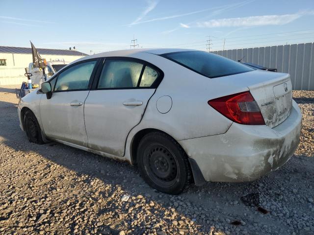 Photo 2 from auction – 2012 HONDA CIVIC LX with VIN 19XFB2F50CE384747