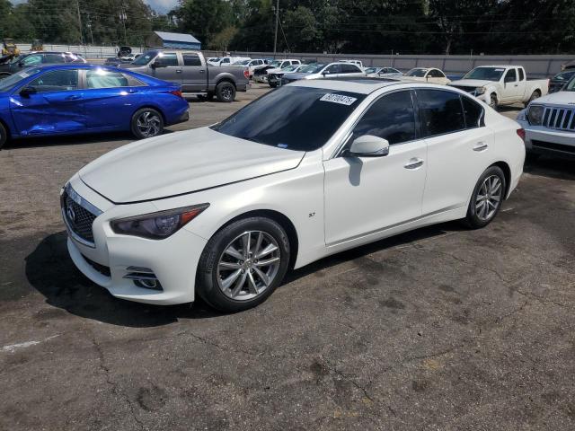 INFINITI Q50 BASE 2015 with VIN JN1BV7AP5FM358309 - Photo from auction
