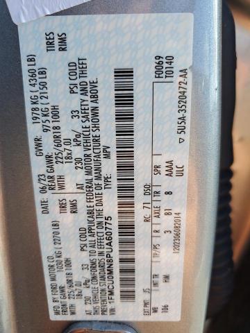 Photo 14 from auction – 2023 FORD ESCAPE ST with VIN 1FMCU0MN8PUA60775