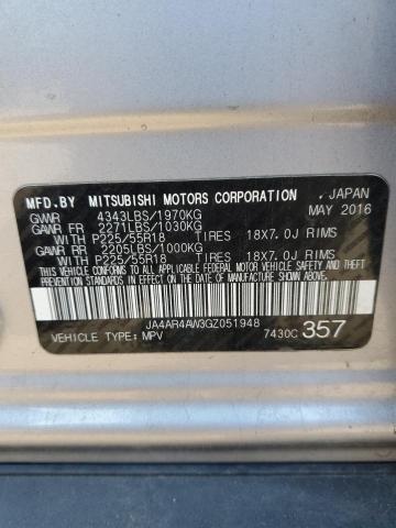 Photo 14 from auction – 2016 MITSUBISHI OUTLANDER with VIN JA4AR4AW3GZ051948
