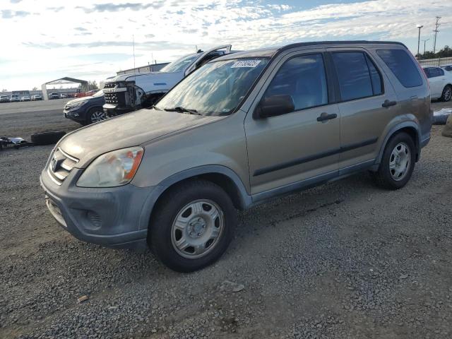 Photo 1 from auction – 2005 HONDA CR-V LX with VIN JHLRD68525C009113