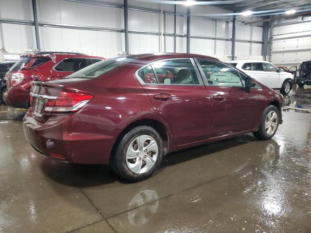 Photo 3 from auction – 2013 HONDA CIVIC LX with VIN 19XFB2F52DE002140