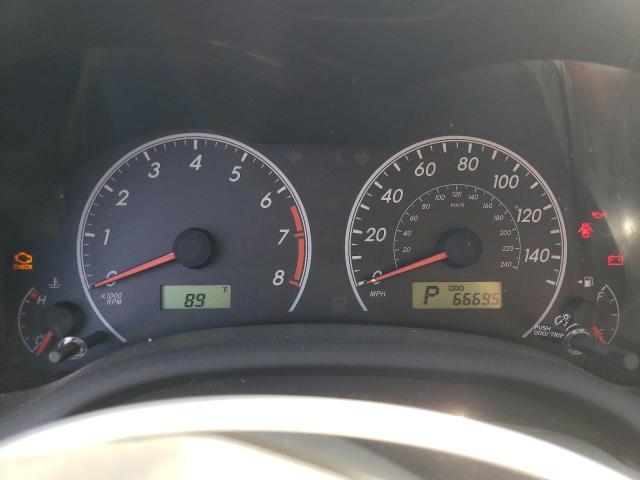 Photo 9 from auction – 2012 TOYOTA COROLLA BA with VIN 2T1BU4EE0CC771528