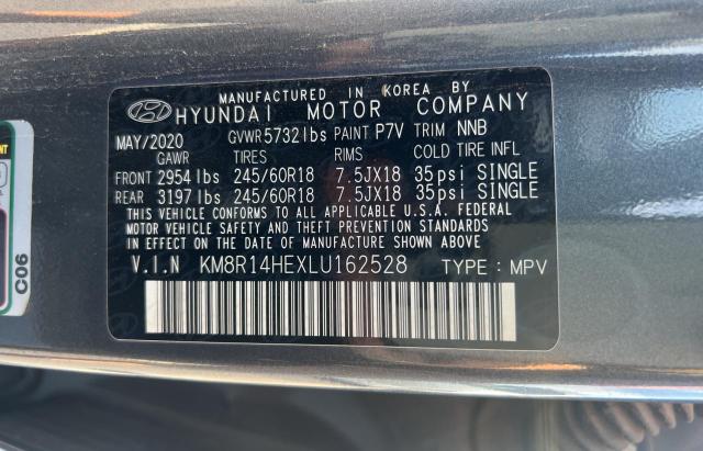 Photo 10 from auction – 2020 HYUNDAI PALISADE S with VIN KM8R14HEXLU162528