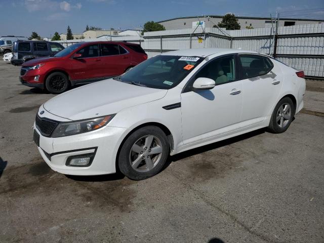 KIA OPTIMA LX 2015 with VIN 5XXGM4A75FG392390 - Photo from auction
