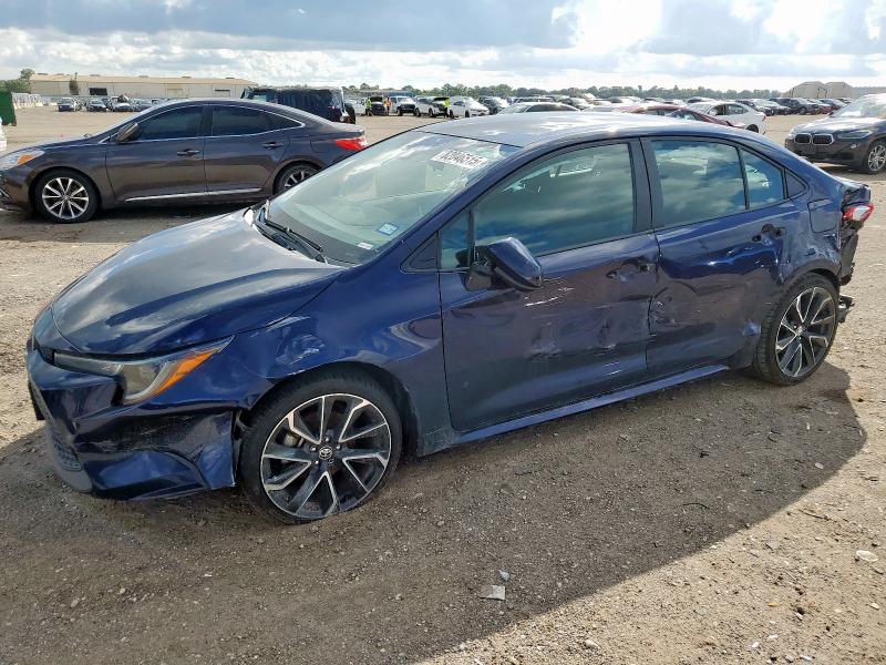 TOYOTA COROLLA LE 2020 with VIN 5YFEPRAE4LP062902 - Photo from auction
