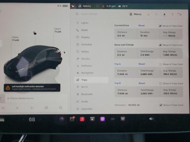 Photo 9 from auction – 2023 TESLA MODEL Y with VIN 7SAYGAEE9PF715124