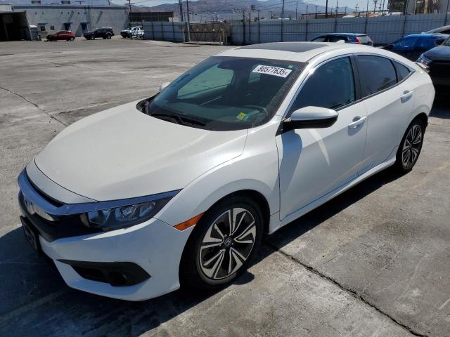 HONDA CIVIC EX 2017 with VIN 19XFC1F8XHE205719 - Photo from auction